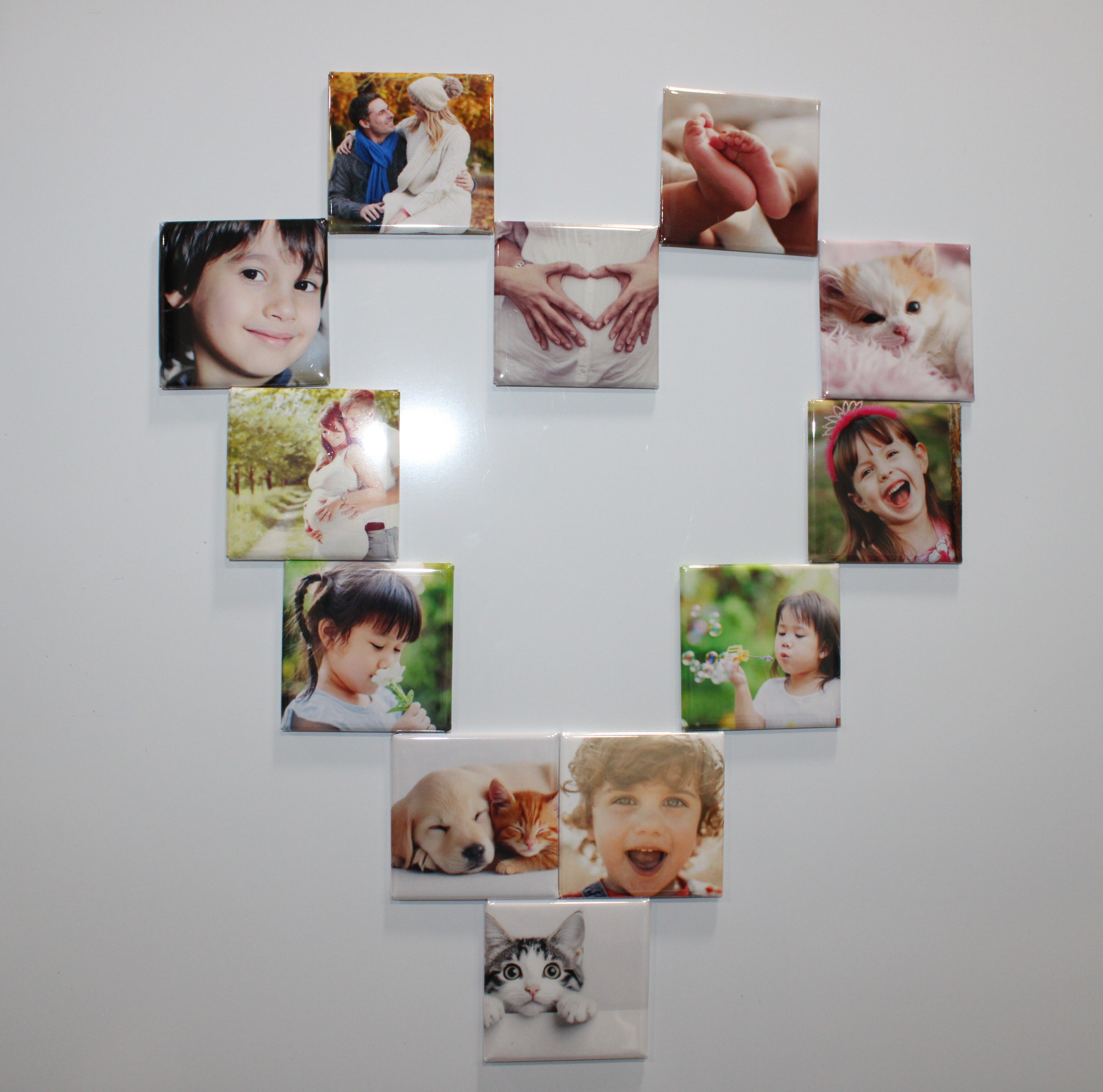 9 Custom Photo Magnets 2x2" | Holiday Gift | Custom Fridge Magnets | Birthday Gift | Save the Date | Couples | Promote Business