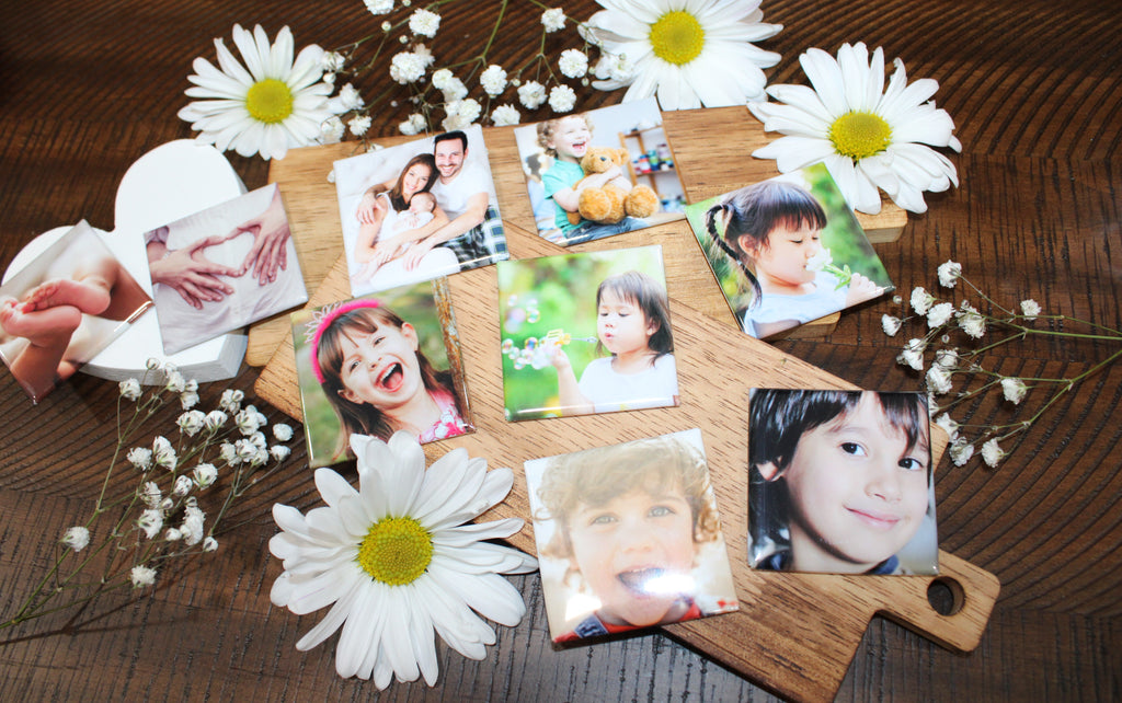 9 Custom Photo Magnets 2x2" | Holiday Gift | Custom Fridge Magnets | Birthday Gift | Save the Date | Couples | Promote Business