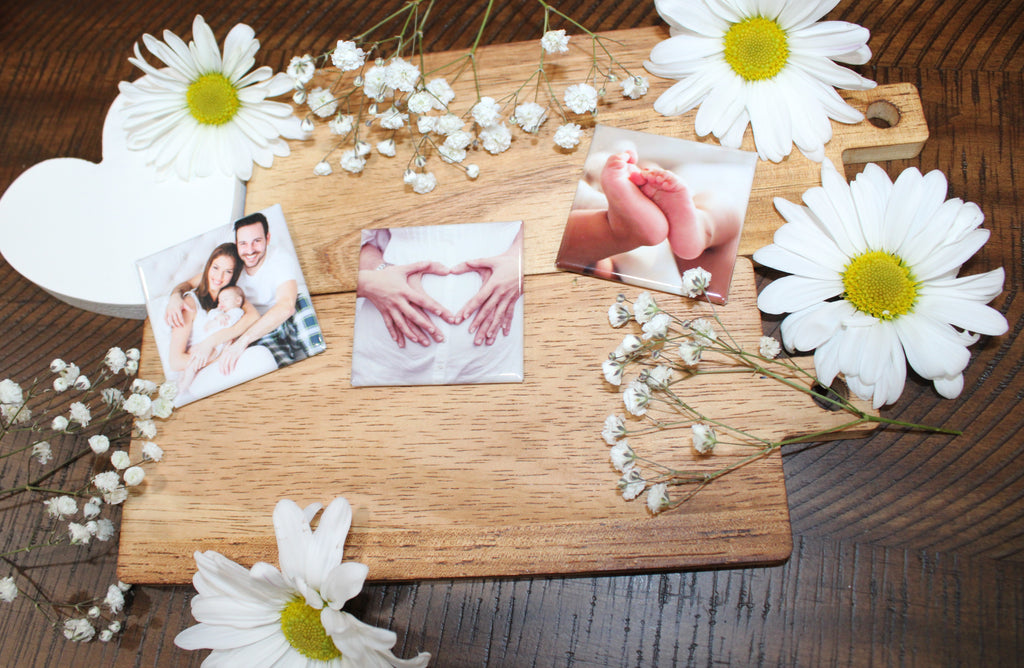 9 Custom Photo Magnets 2x2" | Holiday Gift | Custom Fridge Magnets | Birthday Gift | Save the Date | Couples | Promote Business